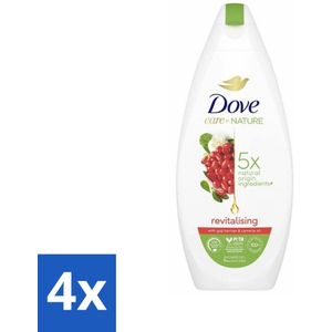 Dove - Douchegel - Revitalising - Verfrissend - 225 ml - Voordeelverpakking - 4 stuks