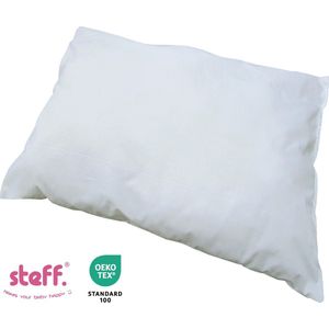 Steff - Babykussen - 30 x 40 cm - 100% percal katoen - kwaliteitslabel OEKO-TEX standard 100