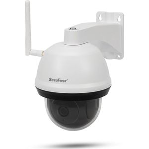 SecuFirst CAM214W Dome Camera wit - IP Camera draai- en kantelbaar voor buiten - FHD 1080P