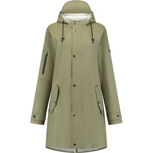 Mirage Regenjas Rainfall Trenchcoat maat S gemaakt van polyester soft touch olive green