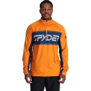 Spyder Paramount Halve Rits Sweatshirt Oranje S Man