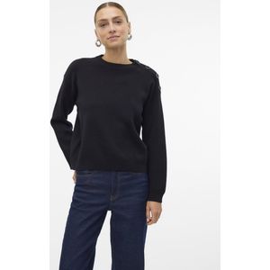 Vero Moda Saba Button Trui Dames - Maat M