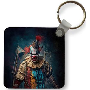 Sleutelhanger - Uitdeelcadeautjes - Clown - Horror - Kleding - Portret - Plastic