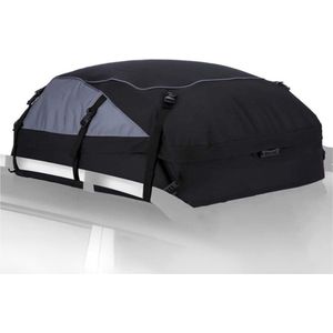 Dakkoffer - Daktas - Waterdicht - Opvouwbaar - Flexibel - Oxford 600 + PVC Binnenvoering - 6 Riemen Voor Installatie - 130x110x45cm