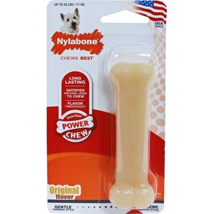 Nylabone Harde Bijters Kluif - Ham - Voor Honden tot 10 kg