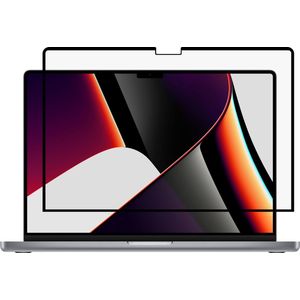 GrizzlyCoat - Apple MacBook Pro 16 Inch (2021-2024) Screenprotector Anti-Glare Folie - Case Friendly - Zwart