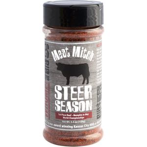 Meat Mitch Steer Season Rub 176 g - Kruiden & Specerijen - 176 g - Barbecuekruiden