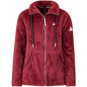 BJØRNSON Elin Coral Fleece Vest Dames 4 seizoenen - Zacht - Maat 56 - Rood