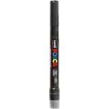 Brushverfstift posca pcf350 1-10mm zwart | 1 stuk