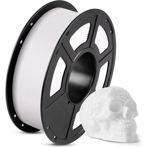 Pla Filament 175mm 3D Printer Gloeidraad Printing Materialen - Compatibel voor Meeste FDM 3D-Printer - 1kg Pla Wit