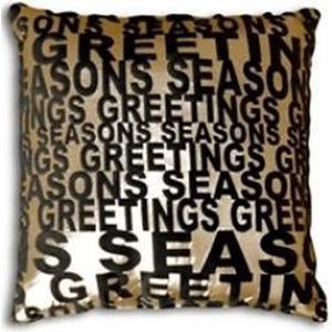 ESSENZA Sierkussen Seasons Greeting (Gold) 43x43