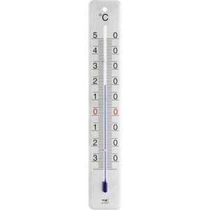 Binnen/Buiten Thermometer Kunststof 4,5 X 28 cm - Buitenthemometers - Temperatuurmeters