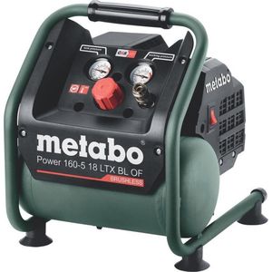Metabo Power 160-5 18 LTX BL OF 18V Li-Ion accu compressor body - 8 bar - 120L/min - koolborstelloos