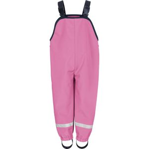 Playshoes - Softshell broek met bretels voor kinderen - Roze - maat 128cm