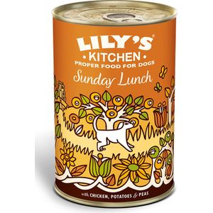 Lily's Kitchen - Dog Adult Sunday Lunch Hondenvoer 6 x 400 gram