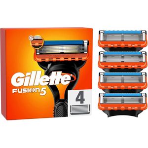 Navulmesjes voor Mannen - 4 Stuks - Met Lubrastrip voor een Gladde Scheerbeurt