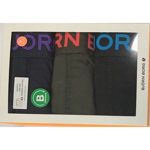 Björn Borg - 3 Pack - Cotton Stretch - Boxershorts - Heren - Drie Kleuren - Maat S