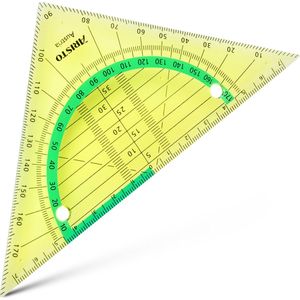 Aristo geodriehoek - GEOflex - 14cm - flexibel - neon groen - AR-23009NG
