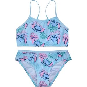Stitch Disney - Blauw tweedelig zwempak voor meisjes / 92-98