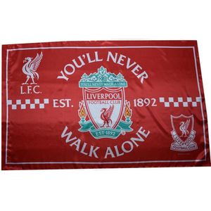 VlagDirect - Liverpool F.C. vlag - 90 x 150 cm.