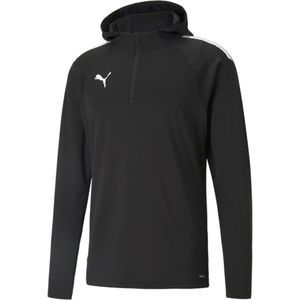 Puma Teamliga Fleece Jack Heren - Zwart | Maat: XXL