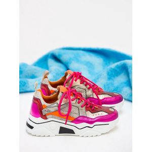 DWRS Label - Dames Sneakers Pluto - Steel Fuchsia - Maat 40