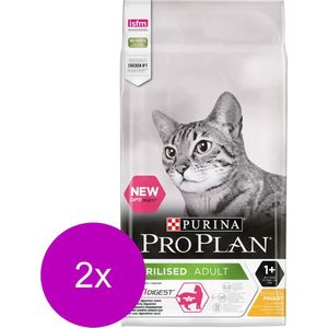 Pro Plan Cat Sterilised Kip - Kattenvoer - 2 x 10 kg