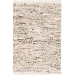 sweeek - Interieur tapijt met gevlekt patroon, crème