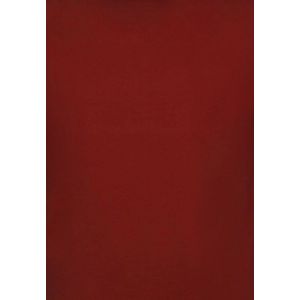 T shirt Heren Oversized - Effen T-shirt Blanco - 6530 - Bordeaux