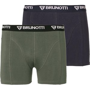 Brunotti Sido 2-pack Heren Boxershorts - Groen - L