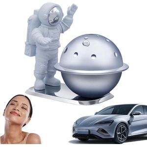 Autogeurverspreider met astronautenontwerp - Aromatherapie en bevochtiging - Auto-accessoires voor badkamers en slaapkamers .