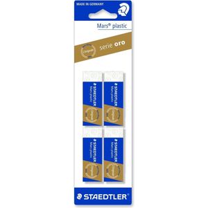 Gum staedtler mars 52650 65x23x10mm | Blister a 4 stuk