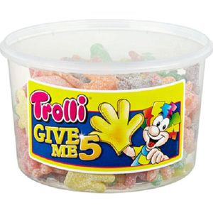 Trolli Geef me 5 gummy candy 1.200 g, 150 stuks