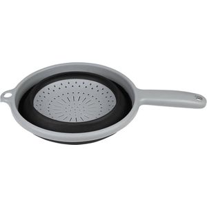 Benson Zwarte Opvouwbare Vergiet Ø 22 cm: Ideaal voor Compacte Keukens
