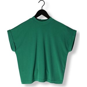 Minus Mavelyn Modal Blouse Tops & T-shirts Dames - Shirt - Groen - Maat L