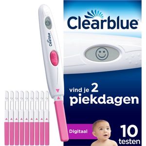 Clearblue Ovulatietest Digitaal - 3 x 10 stuks - Voordeelverpakking