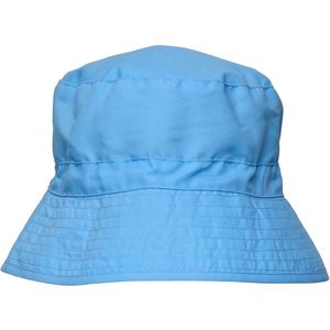 Snapper Rock - UV Bucket hoed voor kinderen - Cornflower - Navy/White - maat M