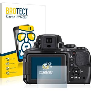 BROTECT - Screenprotector voor Nikon Coolpix P900 - Folie Beschermfolie Beschermglas transparant