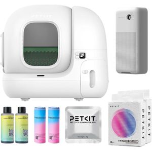 PETKIT Pura Max 2 - All-in-1 Bundel - Met Kattenbakvulling en Luchtverfrisser