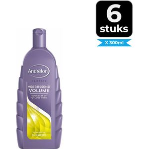 Andrélon Shampoo - Verrassend Volume 300 ml - Voordeelverpakking 6 stuks
