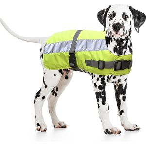 Duvoplus - Dierenvest - Hond - Flectalon Hi Vis Dog Jacket 30cm Geel - 1st