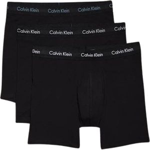 Calvin Klein Boxer Brief Lange Boxer Heren - Zwart - Maat S