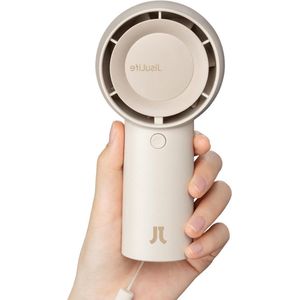 Handheld Turbo Fan - Draagbare Mini Handventilator - 4000 mAh - USB-Oplaadbaar - Persoonlijke Ventilator - Kleine Zakventilator - Met Batterijvoeding - 20 uur max - 5 Snelheden - Voor Reizen Buiten
