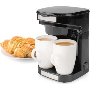 Compact koffiezetapparaat voor 1-2 kopjes met permanent filter - ideaal voor thuis en op reis