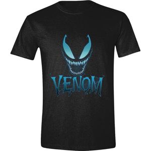 PCMerch Venom - Web Face Heren T-shirt - S - Zwart