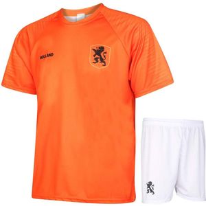 Nederlands Elftal Voetbaltenue Thuis - EK 2024 - Oranje - Voetbaltenue Kinderen - Shirt en Broekje - Jongens en Meisjes - Volwassenen - Heren en Dames-158