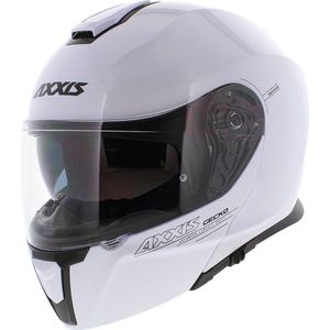 Helm Axxis Gecko Solid Glans Wit XL