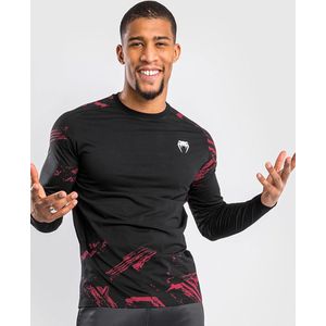 UFC Venum Authentic Fight Week 2.0 L/S Shirt Zwart Rood