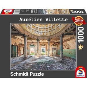 Schmidt Spiele Topophilia series – Sanatorium Legpuzzel 1000 stuk(s) Gebouwen