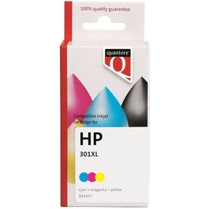 Inktcartridge quantore hp 301xl ch564ee hc kleur | 1 stuk | 12 stuks